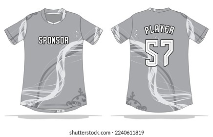 sport uniform pattern background design