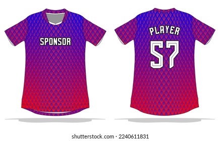 sport uniform pattern background design