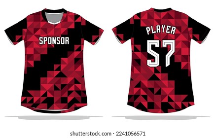sport uniform pattern background design
