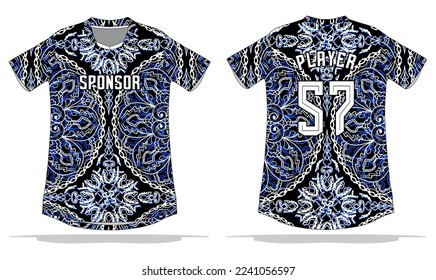 sport uniform pattern background design