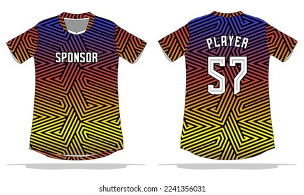 sport uniform pattern background design