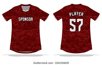 diseño de fondo de patrón uniforme deportivo