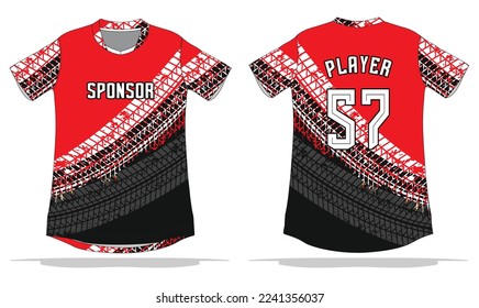 diseño de fondo de patrón uniforme deportivo