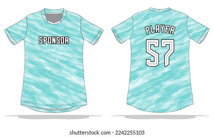 sport uniform pattern background design