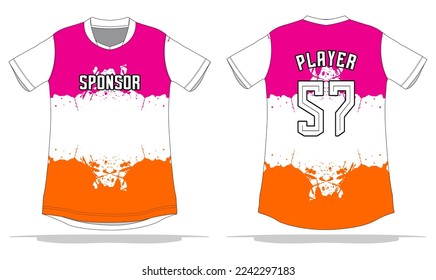 sport uniform pattern background design