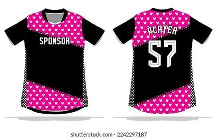 diseño de fondo de patrón uniforme deportivo