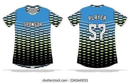 sport uniform pattern background design