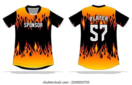 sport uniform pattern background design
