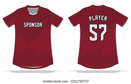 diseño de fondo de patrón uniforme deportivo