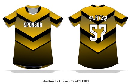 Sport uniform pattern background design 