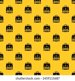 Sport uniform pattern seamless vector repeat geometric yellow for any design