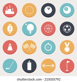 Sport Vector Button Set