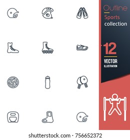 Sport vector collection icon set