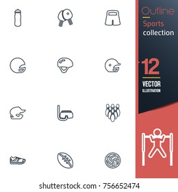 Sport vector collection icon set