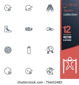 Sport vector collection icon set