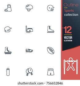 Sport vector collection icon set