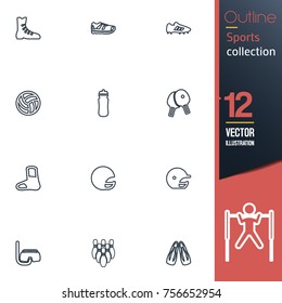 Sport vector collection icon set