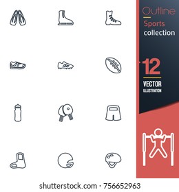 Sport vector collection icon set