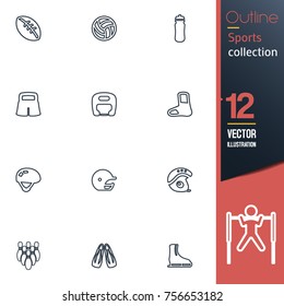 Sport vector collection icon set