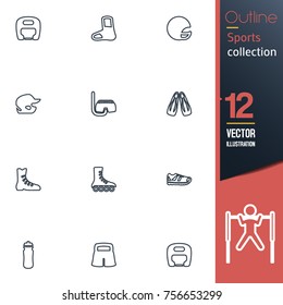 Sport vector collection icon set