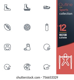 Sport vector collection icon set