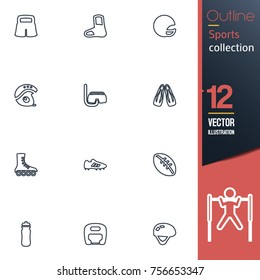 Sport vector collection icon set