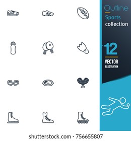 Sport vector collection icon set