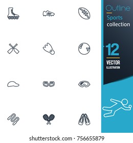 Sport vector collection icon set