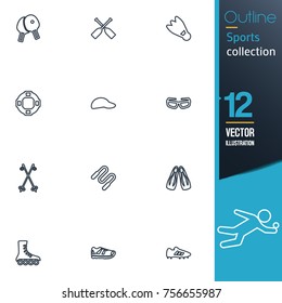 Sport vector collection icon set