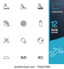 Sport vector collection icon set