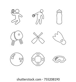 Sport vector collection set