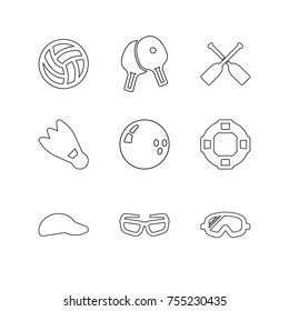 Sport vector collection set