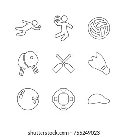 Sport vector collection set