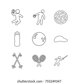 Sport vector collection set