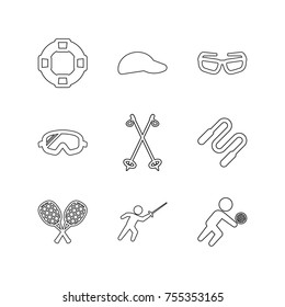 Sport vector collection set