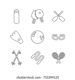 Sport vector collection set
