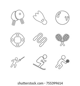 Sport vector collection set