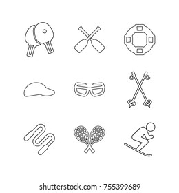 Sport vector collection set