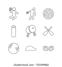Sport vector collection set