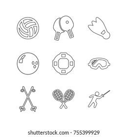 Sport vector collection set