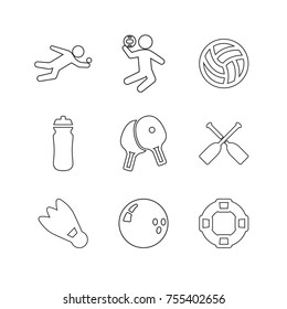 Sport vector collection set