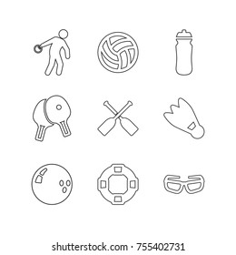 Sport vector collection set