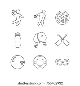 Sport vector collection set