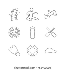 Sport vector collection set