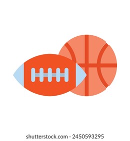 Diseño de iconos planos de Vector deportivo Diseño de iconos planos de Vector