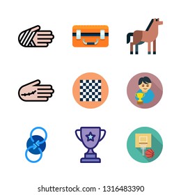 sport vector icon set