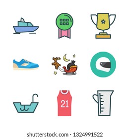 sport vector icon set