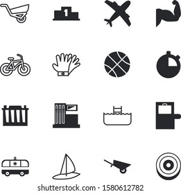 sport vector icon set such as: analogue, goalkeeper, bicep, gold, sports, air, ampere, athlete, board, electricity, pedestal, button, deadline, championship, fuel, training, oil, view, accurate