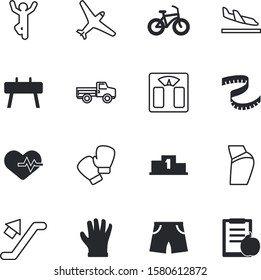 sport vector icon set such as: navigation, stairway, podium, female, overweight, auto, blood, attractive, award, obesity, concentration, summer, airport, frame, season, gold, sky, pick, win, organic