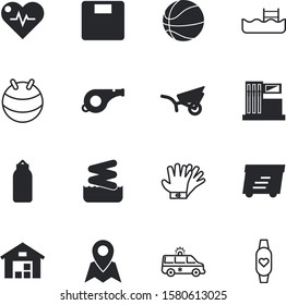 sport vector icon set such as: outline, sit, energy, protection, sand, structure, close-up, location, gas, punching, store, sun, reflection, gasoline, package, facility, smartwatch, logistic, tracker